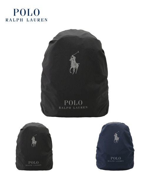 POLO RALPH LAUREN(ポロ ラルフ ローレン)の「リュックカバー リフレクター "POLO" ポロ(レインコート/ポンチョ・レディース・ブラック/ネイビー・FREE)」の7枚目の写真