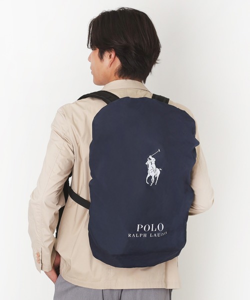 POLO RALPH LAUREN(ポロ ラルフ ローレン)の「リュックカバー リフレクター "POLO" ポロ(レインコート/ポンチョ・レディース・ブラック/ネイビー・FREE)」の19枚目の写真