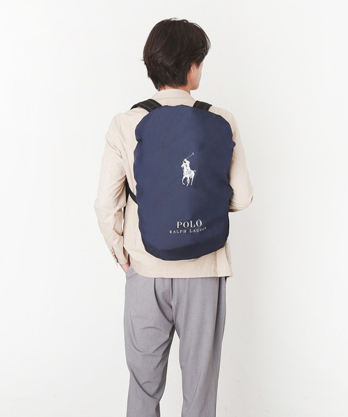 POLO RALPH LAUREN(ポロ ラルフ ローレン)の「リュックカバー リフレクター "POLO" ポロ(レインコート/ポンチョ・レディース・ブラック/ネイビー・FREE)」の20枚目の写真