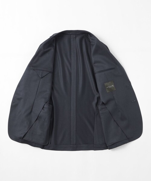 MACKINTOSH LONDON(マッキントッシュ ロンドン)の「【FLEX JERSEY】ハイゲージジャカードセットアップジャケット(テーラードジャケット・メンズ・ネイビー・40/38/42)」の6枚目の写真