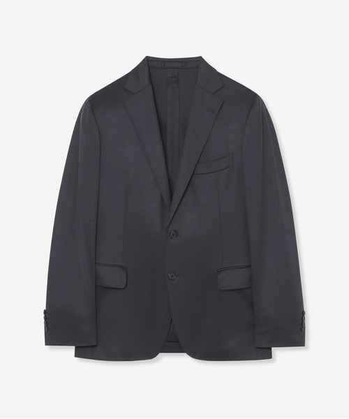 MACKINTOSH LONDON(マッキントッシュ ロンドン)の「【FLEX JERSEY】ハイゲージジャカードセットアップジャケット(テーラードジャケット・メンズ・ネイビー・40/38/42)」の1枚目の写真