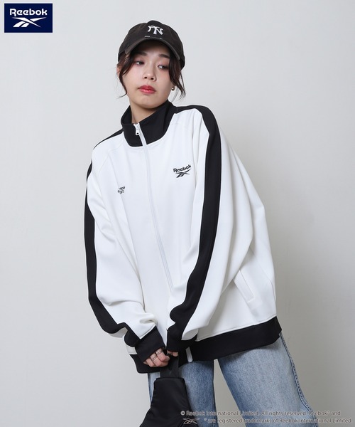 ト*)様 everyone reebok ジャージ トラックジャケット Reebok ジャージ 「REEBOK」 トラックジャケット / 袖ライン