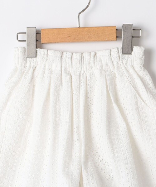 SHIPS(シップス)の「SHIPS KIDS:140~150cm / レース ショート パンツ(その他パンツ・キッズ・レンガ/ホワイト・150/140)」の5枚目の写真