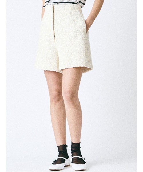 mikomori × THIRD MAGAZINE】FANCY TWEED SHORTS（その他パンツ