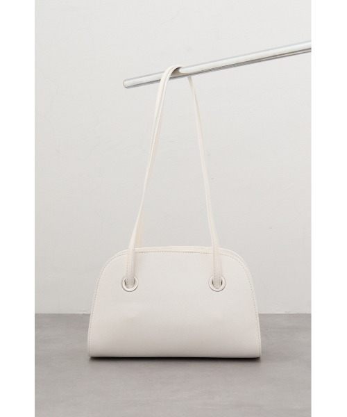 AZUL by moussy(アズールバイマウジー)の「ハーフムーンミニトートバッグ(ハンドバッグ・レディース・アイボリー/ブラック・FREE)」の15枚目の写真