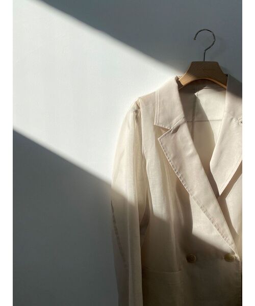 2WAYスリーブシアージャケット（テーラードジャケット）｜LAGUNAMOON