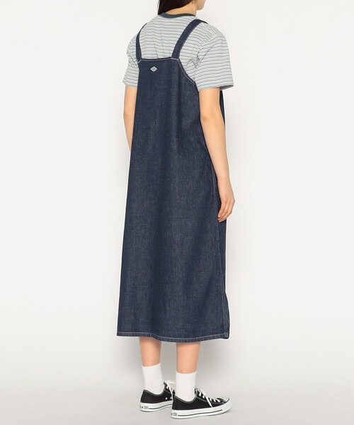 DANTON(ダントン)の「WOMEN'S DENIM OVERALLS SKIRT(スカート・レディース・インディゴブルー・36)」の5枚目の写真
