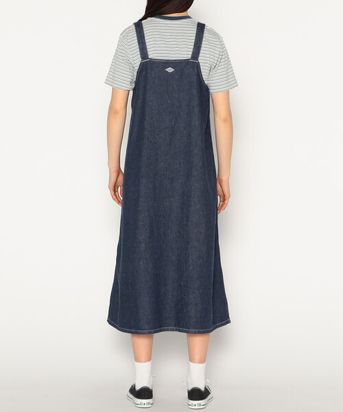 DANTON(ダントン)の「WOMEN'S DENIM OVERALLS SKIRT(スカート・レディース・インディゴブルー・36)」の6枚目の写真