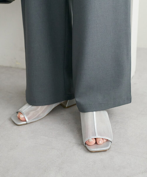 DISCOAT（ディスコート）の「【S～XLサイズ】チュールサンダル《WEB限定サイズあり》（サンダル・レディース・シルバー/ゴールド/ブラウン/ブラック・LARGE/X-LARGE/SMALL/MEDIUM）」の14枚目の写真