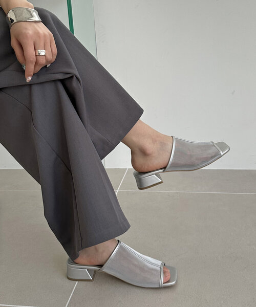 DISCOAT（ディスコート）の「【S～XLサイズ】チュールサンダル《WEB限定サイズあり》（サンダル・レディース・シルバー/ゴールド/ブラウン/ブラック・LARGE/X-LARGE/SMALL/MEDIUM）」の20枚目の写真