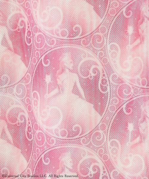 Green　Parks（グリーンパークス）の「■WICKED パターンシアースカート（スカート・レディース・ブラック/ピンク・FREE）」の16枚目の写真