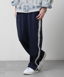 CORISCO | 【CORISCO】 エステル テープ使い トラックパンツ / ライン柄(その他パンツ)