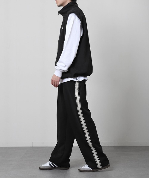 CORISCO（コリスコ）の「【CORISCO】 エステル テープ使い トラックパンツ / ライン柄（その他パンツ・メンズ・ブラック/ネイビー/チャコール・MEDIUM/X-LARGE/LARGE）」の8枚目の写真