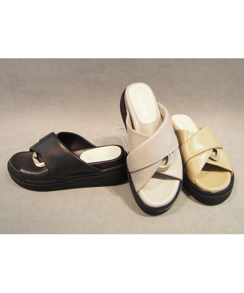 MACKINTOSH LONDON クロスストラップミュールサンダル マッキントッシュ ロンドン MACKINTOSH LONDON クロスストラップ