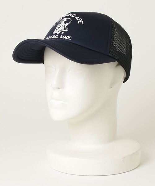 NEW【A BATHING APE】GENERAL MESH CAP メッシュキャップ GENERAL MESH CAP（キャップ）｜A BATHING APE（アベイシング
