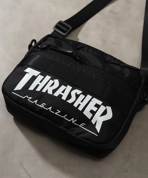 THRASHER(スラッシャー)の「【THRASHER/スラッシャー】コンパクト ミニショルダー/ポーチ(ショルダーバッグ・メンズ・カモフラージュ/ブラック/ブラック系その他・FREE)」の20枚目の写真