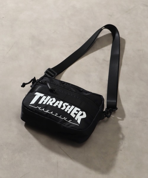 THRASHER(スラッシャー)の「【THRASHER/スラッシャー】コンパクト ミニショルダー/ポーチ(ショルダーバッグ・メンズ・カモフラージュ/ブラック/ブラック系その他・FREE)」の18枚目の写真
