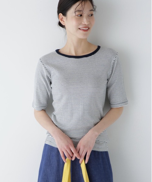 セール】◇【Millerコラボ】リブクルーTシャツ（Tシャツ/カットソー
