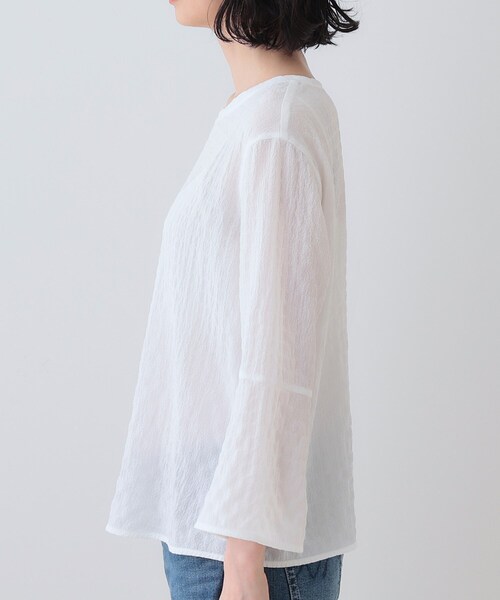 INDIVI(インディヴィ)の「【2点セット/洗える】カセット服 キャミ&ブラウス セットトップス(その他トップス・レディース・アイボリー/ブラック/オリーブ・05/13/15 /34/38)」の20枚目の写真