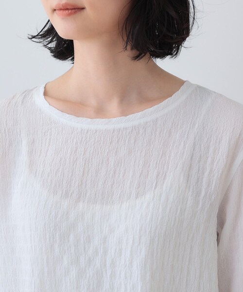 INDIVI(インディヴィ)の「【2点セット/洗える】カセット服 キャミ&ブラウス セットトップス(その他トップス・レディース・アイボリー/ブラック/オリーブ・05/13/15 /34/38)」の22枚目の写真