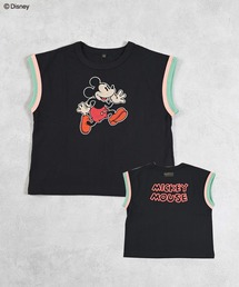 Disney | 【Disney】ミッキーマウス/リンガーTシャツ(Tシャツ/カットソー)