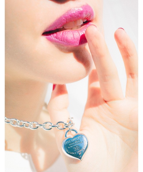 ◆Little sunny bite◆Iheart locket necklace