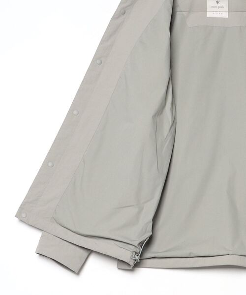 Snow Peak(スノーピーク)の「Cample Shirt-Jacket(シャツ/ブラウス・メンズ・ライトグレー/カーキ・XL/L/M)」の12枚目の写真