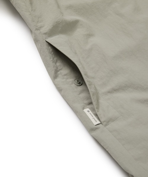 Snow Peak(スノーピーク)の「Cample Shirt-Jacket(シャツ/ブラウス・メンズ・ライトグレー/カーキ・XL/L/M)」の8枚目の写真