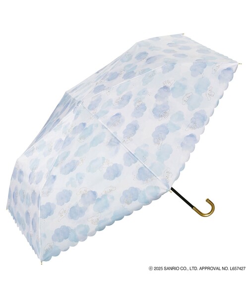 FREAK'S STORE(フリークスストア)の「Wpc./ダブリュピーシー サンリオキャラクターズ 遮光 水彩モチーフ ミニ 晴雨兼用 折りたたみ傘(折りたたみ傘・レディース・ライトピンク/ラベンダー/サックスブルー・ONE SIZE)」の6枚目の写真