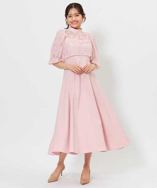 リーフレースデザインドレス Dorry Doll ドレス リーフレースデザインドレス : ZOZOTOWN