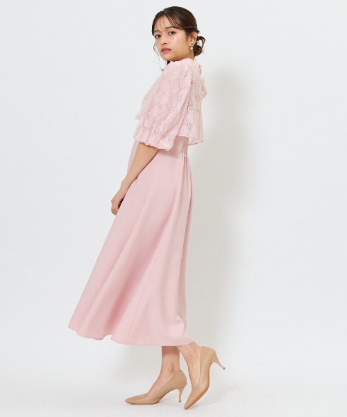 リーフレースデザインドレス Dorry Doll ドレス リーフレースデザインドレス : ZOZOTOWN