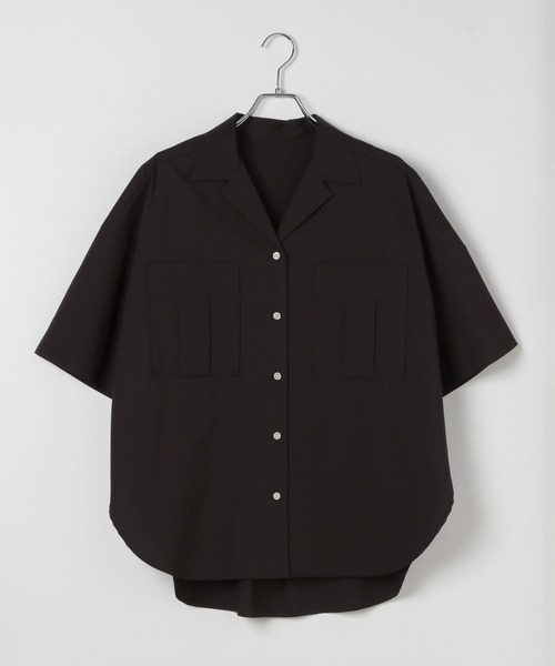 HEREIAM（ヘレイアム）の「【HEREIAM】アーバンワークシャツ（シャツ/ブラウス・レディース・カーキ/ブラック/オフホワイト・FREE）」の22枚目の写真