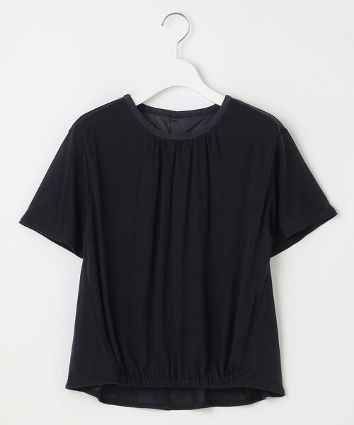 J.PRESS(ジェイプレス)の「【洗える】ミラノ風天竺シアー カットソー(Tシャツ/カットソー・レディース・ベージュ系/サックスブルー系/ネイビー系/ホワイト系・T13/T15)」の15枚目の写真