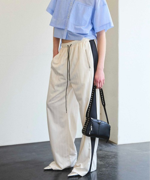 Sideline Shadow Stripe Pants/サイドラインシャドーストライプ