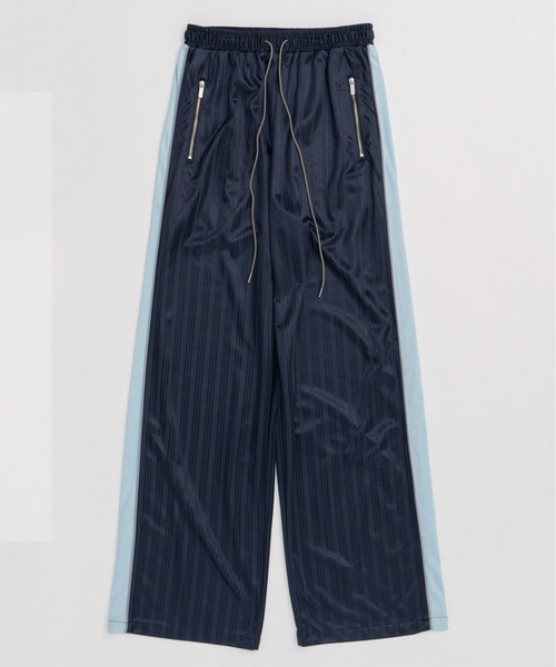 MAISON SPECIAL(メゾンスペシャル)の「Sideline Shadow Stripe Pants/サイドラインシャドーストライプパンツ(その他パンツ・レディース・アイボリー/ネイビー/ピンク・38/36)」の22枚目の写真