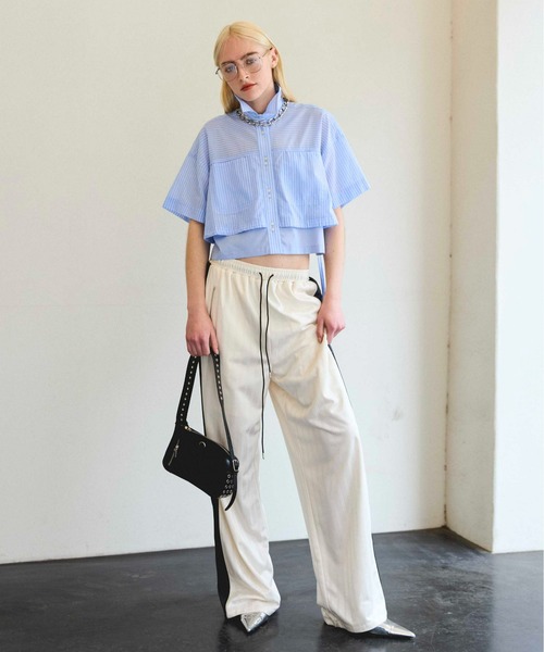 Sideline Shadow Stripe Pants/サイドラインシャドーストライプ