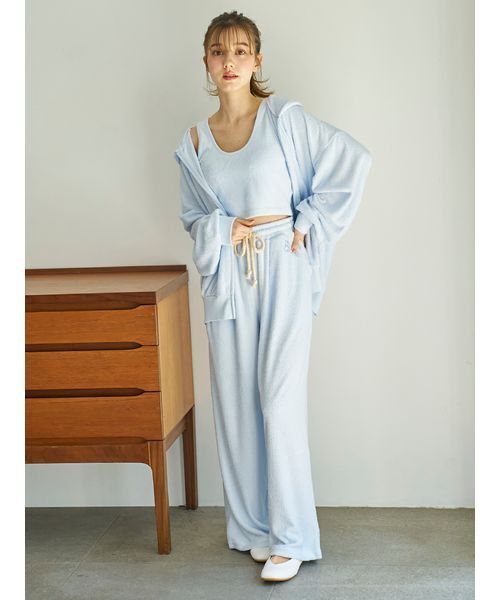 gelato pique（ジェラートピケ）の「リゾートパイルロングパンツ