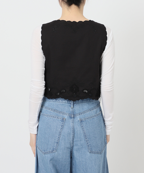 Spick and Span　スピック＆スパン　エンブロイダリースリーブブラウス Spick & Span（スピックアンドスパン）の「≪WEB限定追加2