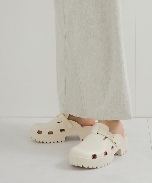 MOHI（モヒ）の「【MOHI(モヒ)】EVAサボシューズ（サンダル・レディース・ブラック/ホワイト・40/38/36）」の18枚目の写真