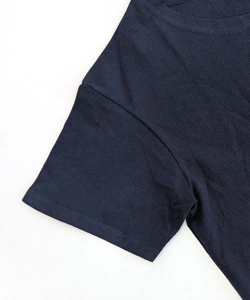 REMUR(レミュール)の「ワンショルダーナンバリングトップス(Tシャツ/カットソー・レディース・ホワイト/ネイビー・FREE)」の4枚目の写真