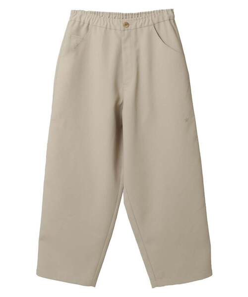CONVERSE TOKYO(コンバーストウキョウ)の「MACARON CALZE RELAXED FIT SLACKS(スラックス・レディース・ネイビー/チャコールグレー/ベージュ・SMALL/MEDIUM)」の3枚目の写真