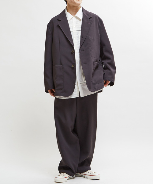 CONVERSE TOKYO(コンバーストウキョウ)の「MACARON CALZE RELAXED FIT SLACKS(スラックス・レディース・ネイビー/チャコールグレー/ベージュ・SMALL/MEDIUM)」の14枚目の写真