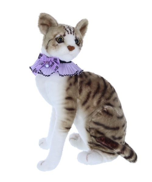 ANNA SUI(アナスイ)の「ANNA SUI/猫用リボン付シフォンプリーツシュシュ首輪(リード/ハーネス/首輪・レディース・ブラック・S)」の12枚目の写真