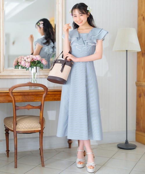 極美品✨ルルウィルビー　アンサンブル　22SS　花柄　セット　2　白　大人可愛い 本体＋メイク）◇Angell Studio◇ AS62cm立冬/二十四節気（受注