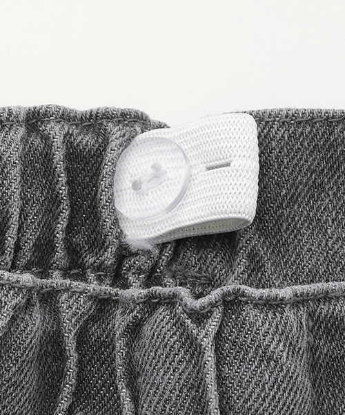 LOVETOXIC（ラブトキシック）の「美脚見えデニムプリーツスカート（スカート・キッズ・ブラック/ライトブルー/グレー/ブルー・M:150cm/S:140cm/L:160cm）」の12枚目の写真