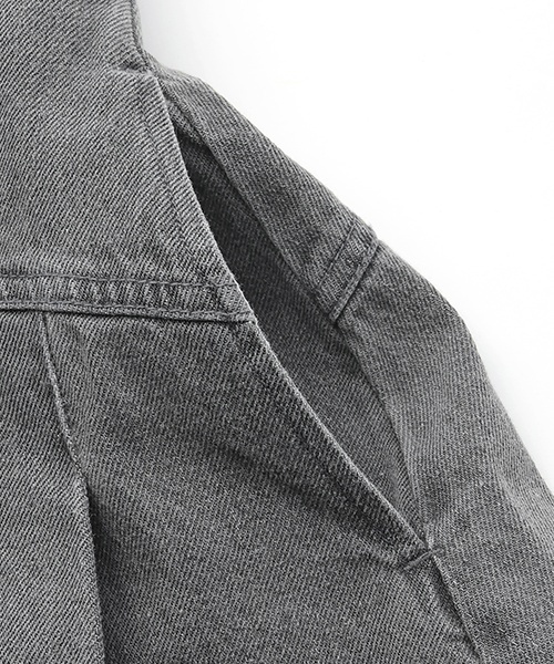 LOVETOXIC（ラブトキシック）の「美脚見えデニムプリーツスカート（スカート・キッズ・ブラック/ライトブルー/グレー/ブルー・M:150cm/S:140cm/L:160cm）」の13枚目の写真