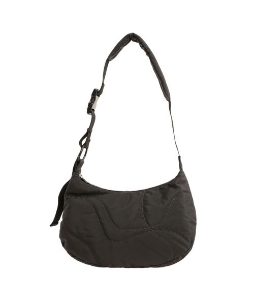 EMODA（エモダ）の「ステッチナイロンショルダーバッグ（ショルダーバッグ・レディース・グレー/ブラック・FREE）」の16枚目の写真