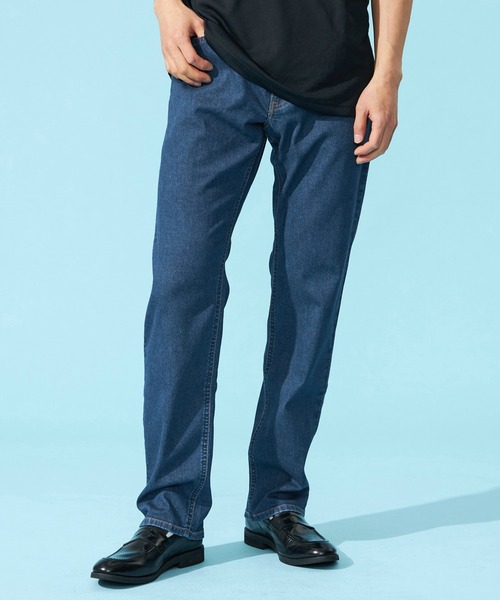EDWIN（エドウィン）の「EDWIN エドウィン【夏用】インターナショナルベーシック COOL ストレート ジーンズ デニムパンツ 涼しい（デニムパンツ・メンズ・インディゴブルー/ベージュ/ブルー/ブラック/ベージュ系その他/ライトベージュ・28/29/30/31/32/33/34/36）」の6枚目の写真