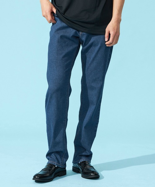 EDWIN（エドウィン）の「EDWIN エドウィン【夏用】インターナショナルベーシック COOL ストレート ジーンズ デニムパンツ 涼しい（デニムパンツ・メンズ・インディゴブルー/ベージュ/ブルー/ブラック/ベージュ系その他/ライトベージュ・28/29/30/31/32/33/34/36）」の7枚目の写真
