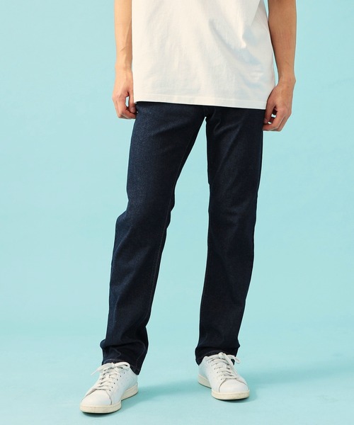 EDWIN（エドウィン）の「EDWIN エドウィン【夏用】インターナショナルベーシック COOL ストレート ジーンズ デニムパンツ 涼しい（デニムパンツ・メンズ・インディゴブルー/ベージュ/ブルー/ブラック/ベージュ系その他/ライトベージュ・28/29/30/31/32/33/34/36）」の17枚目の写真